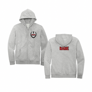 Central Girls Flag Football Full Zip Hoodie