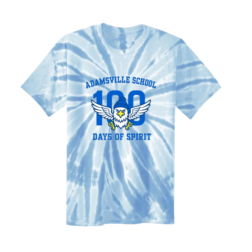 Adamsville Eagles 100th Day Tie Dye Tee