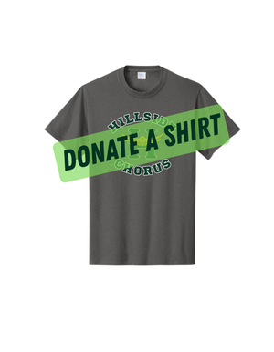 Hillside Chorus Donate A Shirt