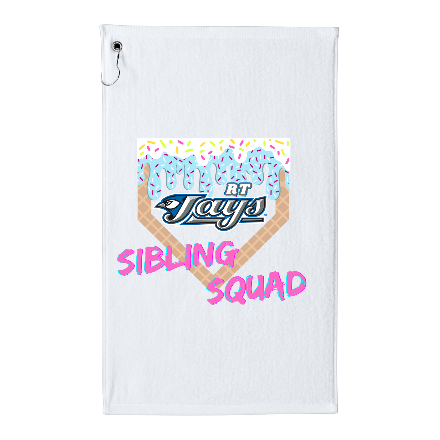 Cooperstown Jays Sibling Squad Pin Towel