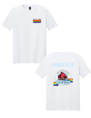 Clinton Pride Volunteer Tee