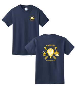 Pack 182 Tshirt - NAVY
