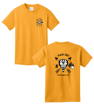 Pack 182 Tshirt - GOLD