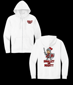 Smalley and Mighty - Unisex Full Zip Hooded Sweatshirt