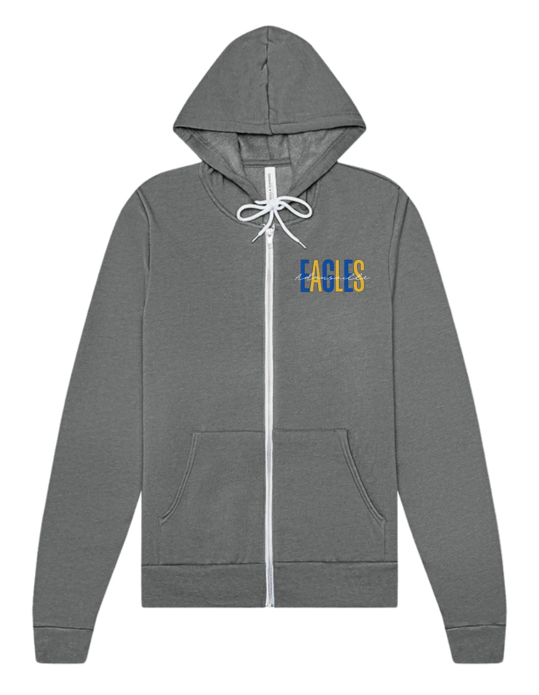 Adamsville Gray Zip Hoodie