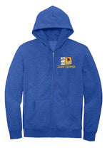 District V.I.T. Fleece Full-Zip Hoodie - Royal Frost