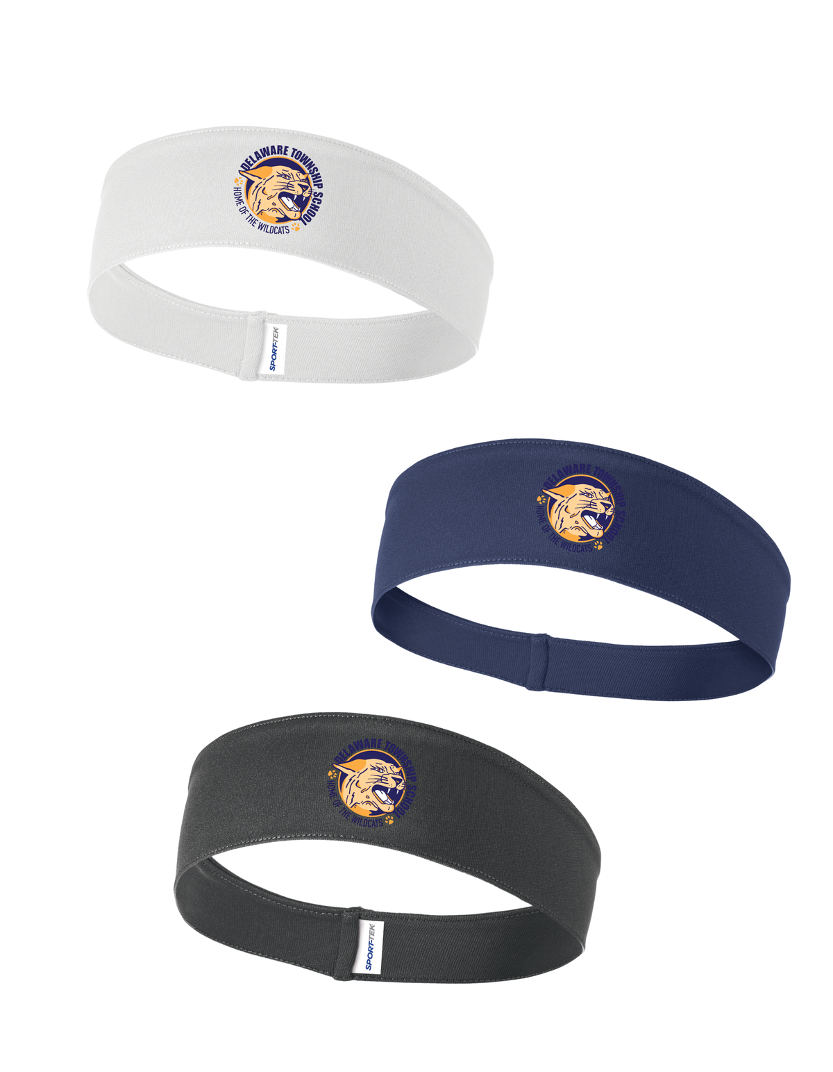 Delaware Township Wildcats Performance Headband (3 pack)