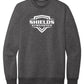 District V.I.T. Fleece Crew - Heathered Charcoal