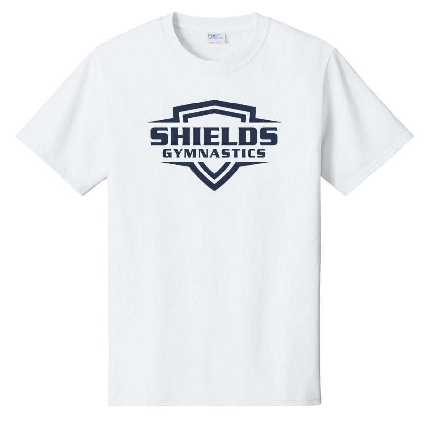 Port & Co Core Cotton Tee - White