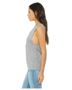 Bella + Canvas Women's Flowy Scoop Muscle T-Shirt