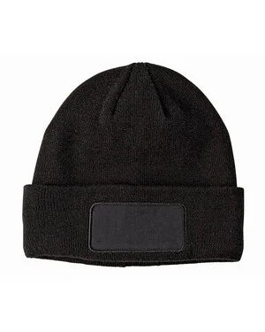 Big Accessories Patch Beanie