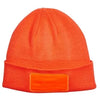 Big Accessories Patch Beanie - Orange