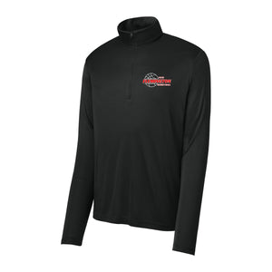 FRYB Performance 1/4 Zip - Black
