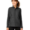 Devon & Jones Women's New Classics™ Charleston Hybrid Jacket - BLK MELANGE/ BLK