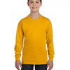 Gildan Youth Heavy Cotton Long Sleeve T-Shirt - Gold