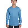 Gildan Youth Heavy Cotton Long Sleeve T-Shirt - Carolina Blue