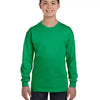 Gildan Youth Heavy Cotton Long Sleeve T-Shirt - Irish Green