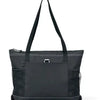 Gemline 1100 Select Zippered Tote - BLACK