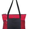 Gemline 1100 Select Zippered Tote - RED