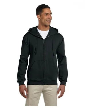 Jerzees 9.5 oz., 50/50 Super Sweats Full-Zip Hoodie