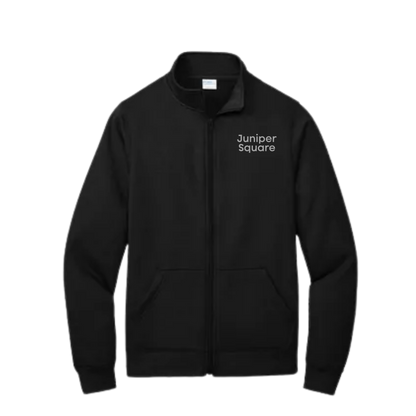 (NEW) Juniper Square_Port & Co™ Core Fleece Cadet Full-Zip Sweatshirt