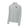 (NEW) Juniper Square_Sport-Tek® Sport-Wick® Stretch 1/4-Zip Pullover - Grey