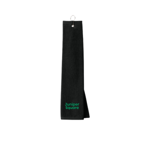 (NEW) Juniper Square_Port Authority® Grommeted Tri-Fold Golf Towel