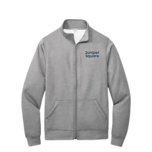 Juniper Square_Port & Co™ Core Fleece Cadet Full-Zip Sweatshirt