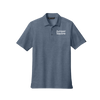 (NEW) Juniper Square_TravisMathew Oceanside Heather Polo - Blue Nights Heather