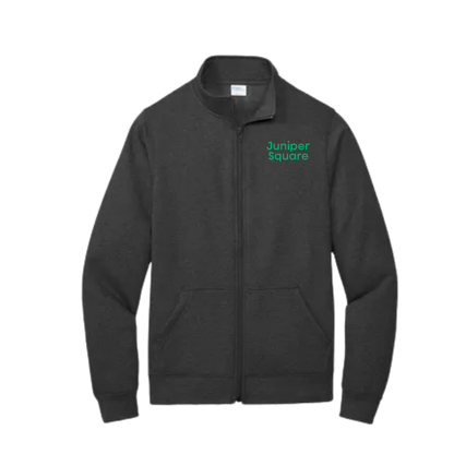 (NEW) Juniper Square_Port & Co™ Core Fleece Cadet Full-Zip Sweatshirt
