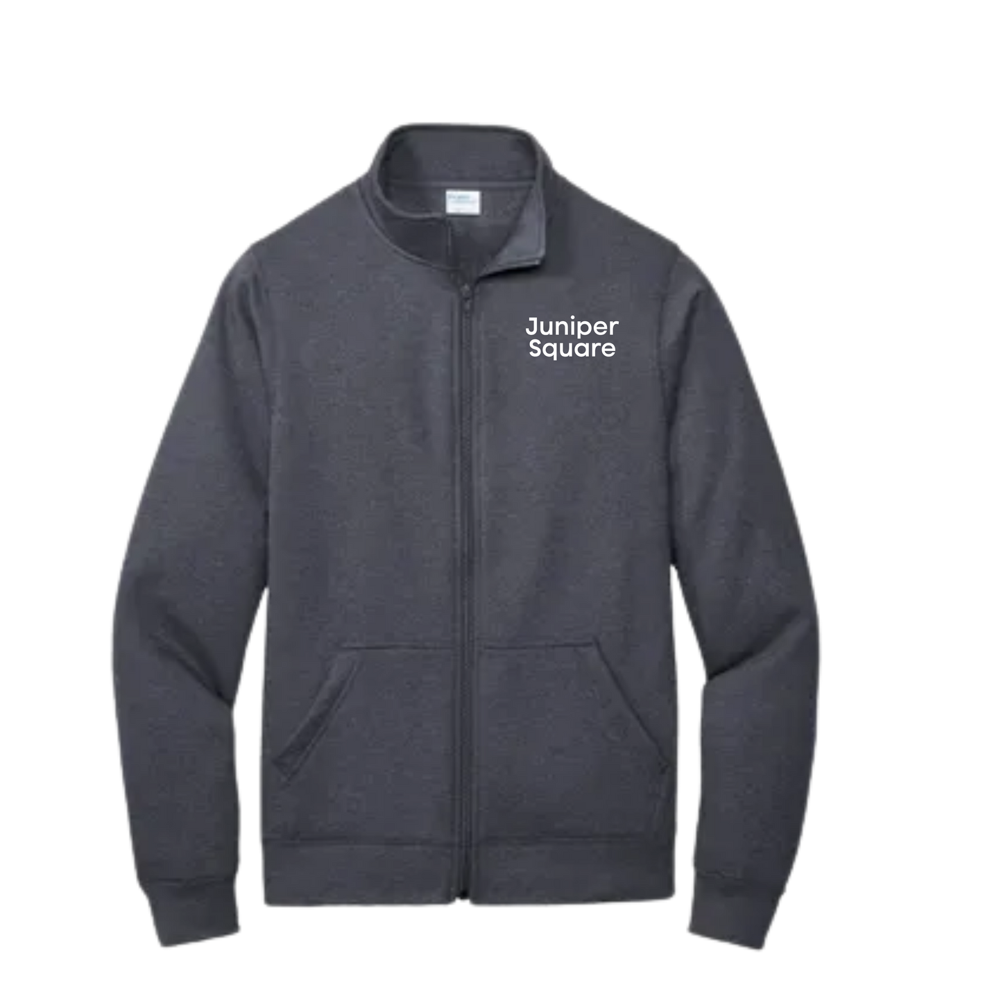 (NEW) Juniper Square_Port & Co™ Core Fleece Cadet Full-Zip Sweatshirt