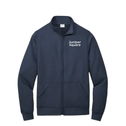 (NEW) Juniper Square_Port & Co™ Core Fleece Cadet Full-Zip Sweatshirt