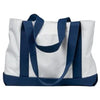 Liberty P & O Cruiser Tote - White Navy