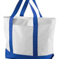 Liberty Bay View Giant Zippered Boat Tote