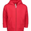 Rabbit Skins Infant Zip Fleece Hoodie - RED