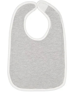 Rabbit Skins Infant Contrast Trim Bib